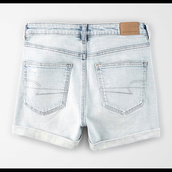 ❌SOLD❌AE Stretch Denim/Jean Mom Shorts Size 2 - Picture 5 of 13